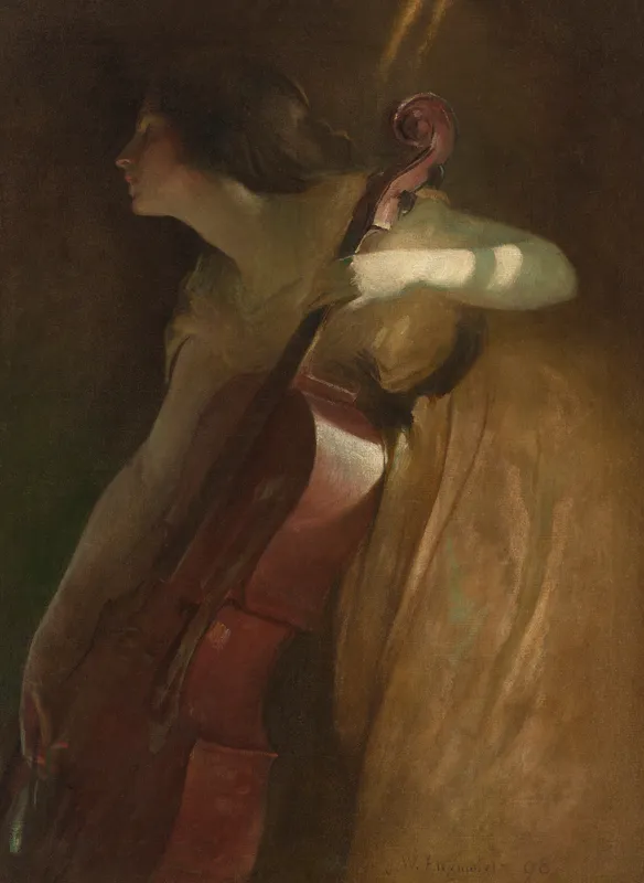 A Ray of Sunlight (1898) by John White Alexander